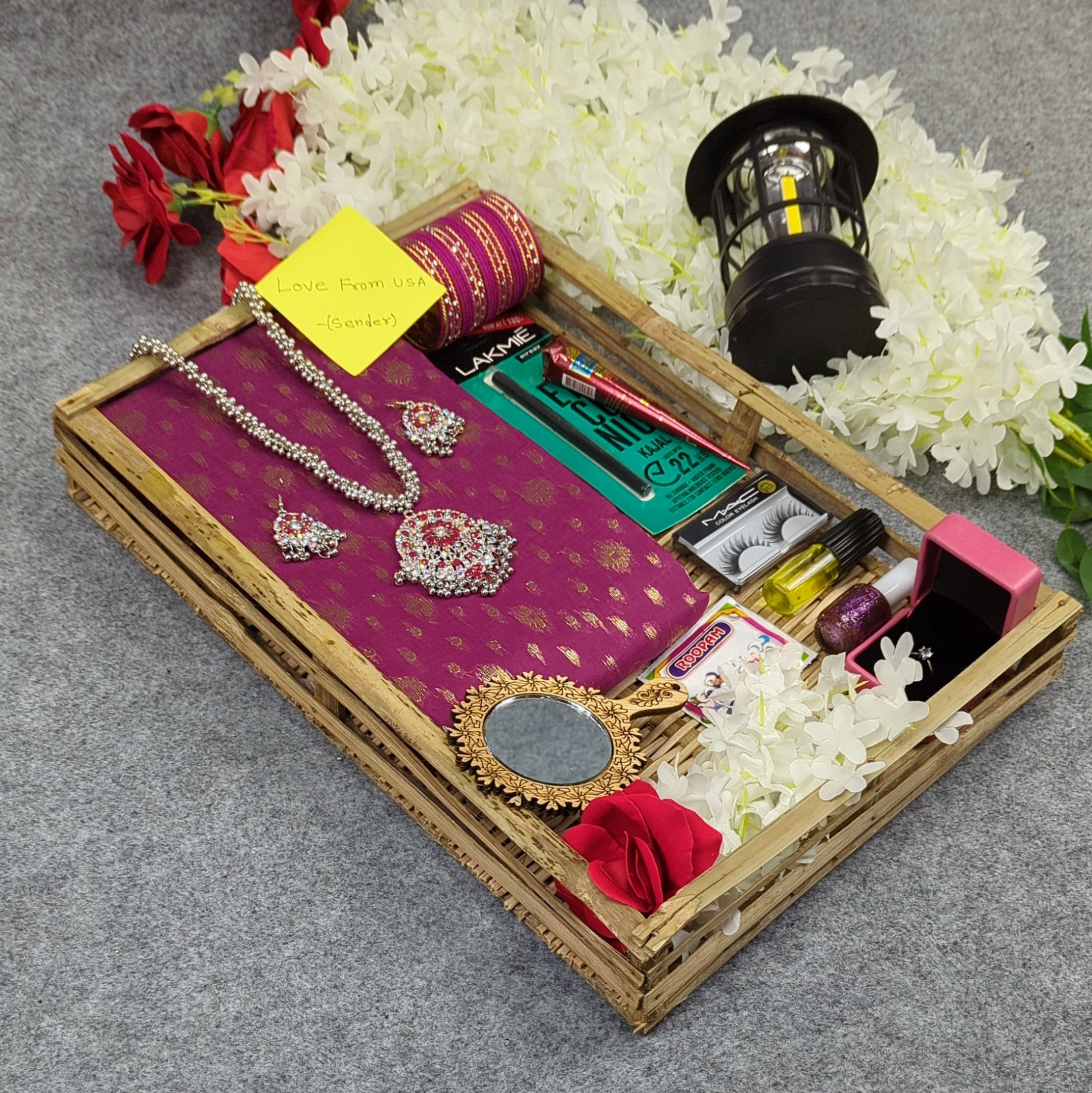 Premium Half Silk Jamdani Saree Combo Set - Image 8